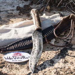 Cuchillo afalcatado cachas...